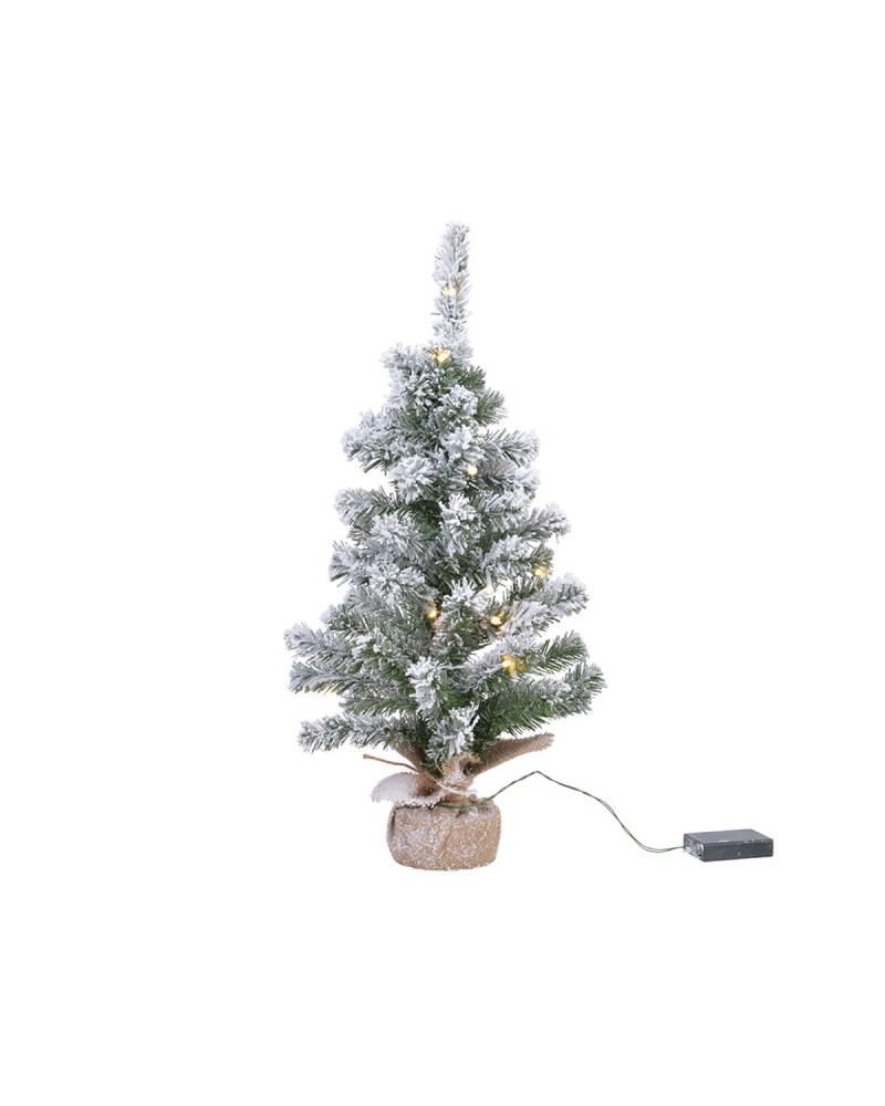 Lumineo Imperial Snowy Christmas Tree, 30 x 45 cm, Mini MicroLED
